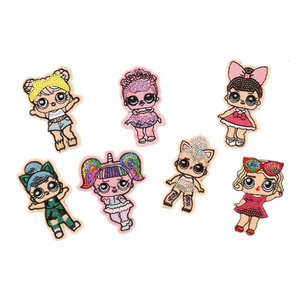 Toppe ricamate su misura per bambole di cartone animato per abbigliamento - Product Image 2