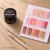 Fournitures pour ongles : Gel UV HEMA et TPO Free Soak Off, Gel de construction couleur pour extension d'ongles, 36 couleurs, Marque privée