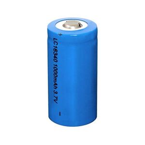 แบตเตอรี่แบบชาร์จได้ 700mAh 3.7V LC16340 NiMH 16x34 มม. สำหรับอุปกรณ์อิเล็กทรอนิกส์ ไฟฉาย และเครื่องมือพกพา - Product Image 1