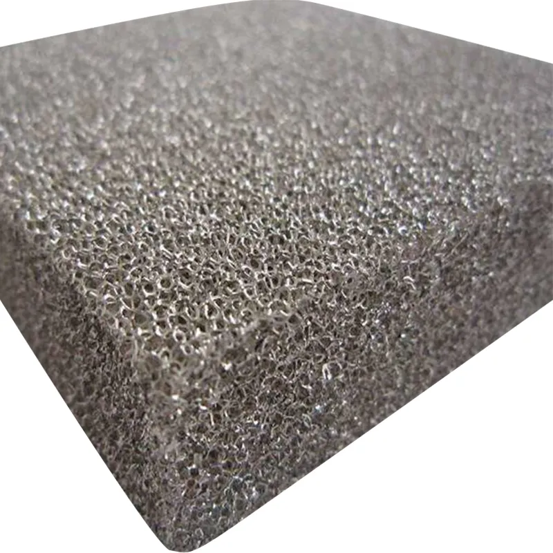 0.5mm-3mm Thickness Open Cell Iron Nickel Foam Price Fe-Ni Metal Foam For Battery Research