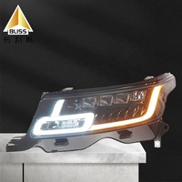 Pièces de course automobiles, phare avant modifié LED LHQD08 pour voitures, phare LED pour Land Rover Range Rover 2014-2017