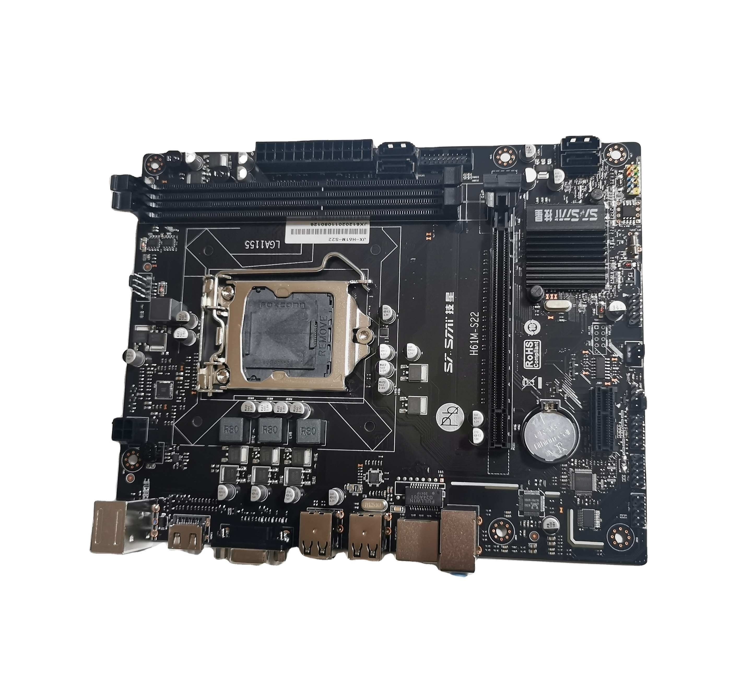 Ordinateur de bureau carte mère JX-H61M-S22 H61 LGA1155 nouveau original carte mère