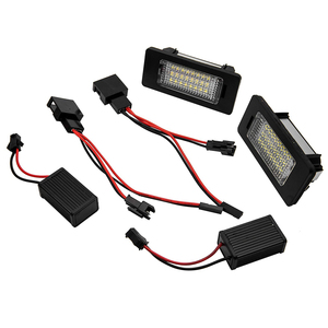 Pour Audi A1 A4 S4 A5 S5 8T A6 C7 Q3 Q5 VW <span class=keywords><strong>Caddy</strong></span> Golf Passat : Ampoules LED arrière, éclairage de plaque d'immatriculation, décodeur, feux arrière - Product Image 4