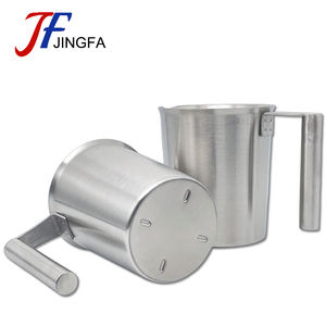 <span class=keywords><strong>Pichet</strong></span> à eau en métal 304 en acier inoxydable pour café au lait Latte moussant pour mesurer les ingrédients - Product Image 2