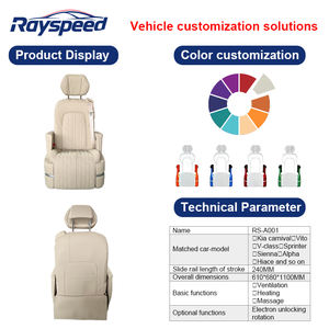 Camionetas MPV de lujo con asientos de cuero a prueba de agua Kia Carnival Vito V-Class Sprinter Sienna Alpha Hiace-Personalización flexible - Product Image 3