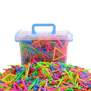 Juguete Creativo de Bricolaje para Niños, Rompecabezas Inteligente, Juguetes Educativos Montessori, Bloques de Construcción de Palitos - Product Image 4