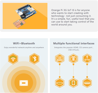 Carte de développement Orange Pi 3G IoT MT6572 open source, carte unique d'ordinateur orange pi kit orange pi 4g-iot