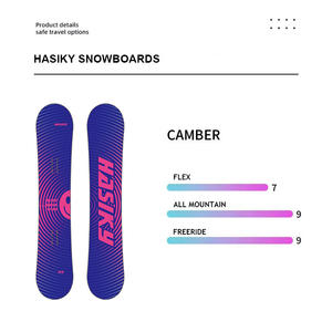 Scarpe da Snowboard a tutto tondo impermeabili da donna scarponi da sci veloci per Freestyle Park Skate Winter Winter Sandwich in legno - Product Image 6