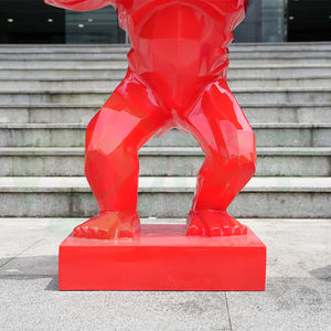 कारखाने स्टॉक विशेष मूल्य हस्तनिर्मित पर्यावरण के अनुकूल आधुनिक पशु शैली फाइबरग्लास रेसिन वाटरप्रूफ कला आउटडोर इनडोर सजावट - Product Image 5