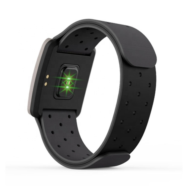 New Heart Rate Pulse Monitor Arm Band Smart Watch Detection ANT+ BLE 5.0 HR Monitoring for iPhone Android Wahoo