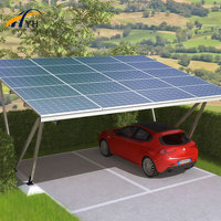 Système de stationnement photovoltaïque intégré pour sites commerciaux, installation de auvent solaire et préparation à la recharge de véhicules électriques