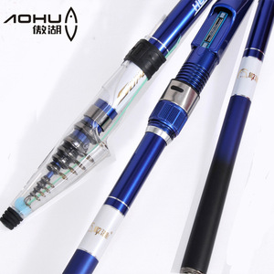 Canne à pêche Aohu Surf 4,5/5,4 mètres, guides SIC, action extra rapide, pêche en mer, canne à pêche pour poissons d'eau salée, équipement de pêche en mer, pêche en bord de mer - Product Image 3