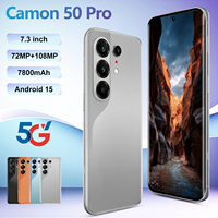 Smartphone Android 5G Gaming Camon 50 Pro à Écran Micro Courbé de 7,3 Pouces, 16 Go + 1 To, Processeur Deca Core, Téléphone Double SIM CDMA LTE - Vente Flash