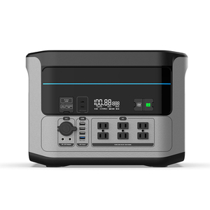 2024 mới nóng bán sang trọng 1000wh Trạm điện cầm tay bán buôn 220V ngoài trời 768wh cung cấp điện năng lượng mặt trời Máy phát điện - Product Image 4