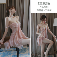 Creux dentelle voir à travers les modèles Transparent mode dames Sexy nuisette Lingerie