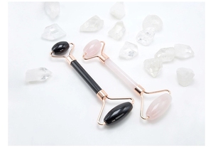 Obsidiana Natural Rodillo de Masaje Facial Palo de Piedras Preciosas de Belleza Para el Cuidado de la Piel - Product Image 2