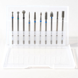 BIN OEM 10 Cái Carbide Nail Khoan <span class=keywords><strong>Bits</strong></span> Thiết Với Hộp - Product Image 6