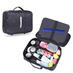 Ton&Guy Multifunctional <b>Tool</b> <b>Storage</b> Bag Large Capacity Portable Rectangle Makeup Beauty Salon Organizer Black - Product Image 5