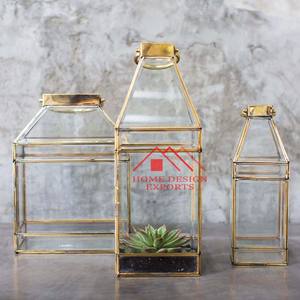 2026 New Arrival Brass <b>Hanging</b> <b>Candle</b> Lantern for Indoor & Outdoor Decor Elegant Design Handmade <b>Candle</b> Lantern - Product Image 2