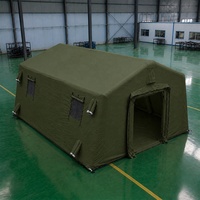 Tente de secours gonflable en gros pour usine, structure à poutres pneumatiques étanche pour opérations de sauvetage