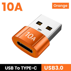 10A aleación de aluminio tipo C OTG conector tipo C hembra a <span class=keywords><strong>USB</strong></span> A macho OTG convertidor de adaptador de carga de datos - Product Image 5
