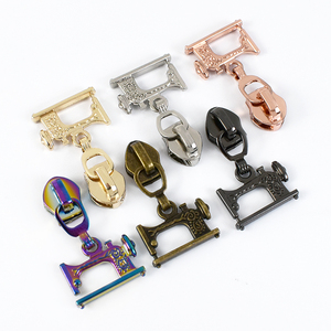 Meetee F2-5 5 # hợp kim Zip Fastener puller Túi tự sửa chữa bộ dụng cụ may Phụ kiện cho quần áo túi dây kéo puller thanh trượt - Product Image 3