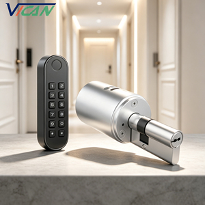 Meilleure Vente : Cylindre de Serrure Intelligent Motorisé MAX02 Bluetooth NFC Tuya TTlock App – Cylindre de Porte Électrique pour Rénovation de Porte - Product Image 1