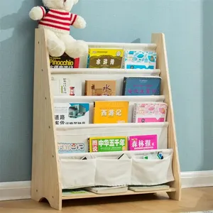 Bibliothèque en bois pliable <span class=keywords><strong>etagere</strong></span> <span class=keywords><strong>mini</strong></span> bibliothèque enfants étagère en bois - Product Image 2