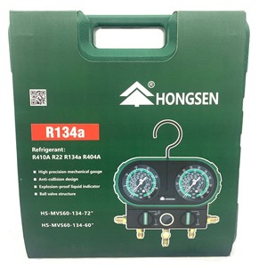 Manomètre de réfrigérant Hongsen HS-MVS60-134-60, outil analogique pour la climatisation automobile - Product Image 5