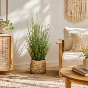 JIAWEI Arbre artificiel pour <span class=keywords><strong>bassin</strong></span>, gazon synthétique, pelouse en plastique, écologique, durable, décoration intérieure, 120 cm - Product Image 1