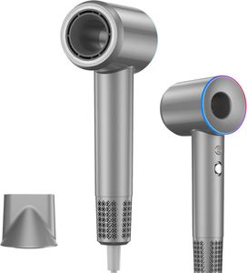 Secador de Pelo Eléctrico Profesional para Salón, Ligero, Rápido, Silencioso, Portátil, para Uso en Hoteles, Exteriores y Hogares, Iónico, sin Escobillas, con Difusor - Product Image 1