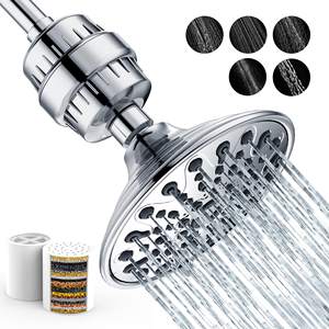 Sistema de filtración de agua con cabezal filtrado Filtro de ducha Hard <span class=keywords><strong>Blu</strong></span> de 15 etapas para agua dura - Product Image 2