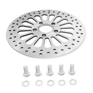 Rotor de Disco de Freno Trasero Plateado para Motocicleta al por Mayor, Compatible con Pastillas de Freno para -<span class=keywords><strong>Davidson</strong></span> - Product Image 5