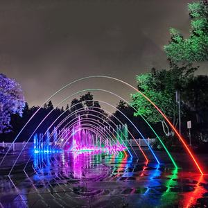 <span class=keywords><strong>Fontaine</strong></span> à jet laminaire scintillante sous-marine LSL pour hôtel, petite, musicale, modulaire, en acier inoxydable 304, RGB - Product Image 1