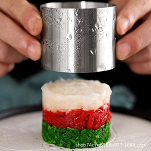 แม่พิมพ์มูสทรงกลมคุณภาพสูง 4 ชิ้น ทำจากสแตนเลส 430 สำหรับเครื่องมือทำขนม DIY ระดับมืออาชีพที่บ้าน - Product Image 3