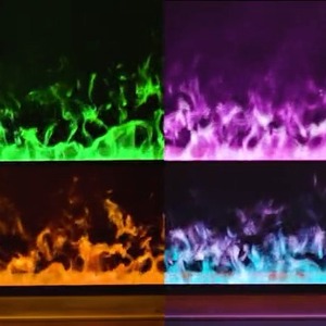 Custom 750mm 4D Vapor Steam Mist Modern Steel Electric Fireplace Insert Remote Control Eco-friendly Indoor Clean Water - Product Image 3