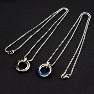 2026 Hot Selling Exquisite <b>Titanium</b> Steel Geometric Pendant Necklace Fashionable Unisex's Necklaces Wholesale Jewelry - Product Image 4