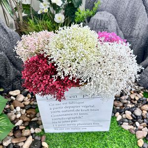 Fleurs artificielles Queyiyi Gypsophile à 12 tiges, cousues à la main, pour centres de table de mariage et décorations de table - Product Image 3
