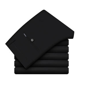 Pantalones casuales de negocios de alta calidad para hombre, pantalones de pierna recta, pantalones ajustados elásticos - Product Image 1