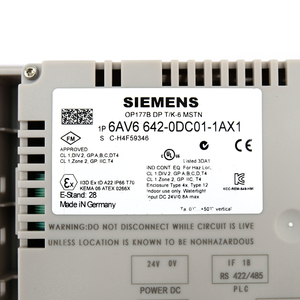 ซิมมาติก HMI KP300 6AV6642-0DC01-1AX1 ของแท้ใหม่เอี่ยมสำหรับเครื่องจักรอุตสาหกรรม - Product Image 5