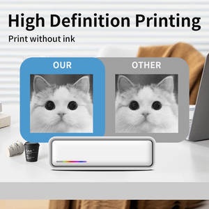 Imprimantes portables A4 sans fil 200 DPI Mini imprimante sans encre Android IOS Imprimante thermique BT4.0 pour outils Bureau École - Product Image 3