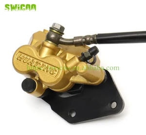 Kit de frein <span class=keywords><strong>avant</strong></span> et arrière étrier de frein levier d'embrayage maître-<span class=keywords><strong>cylindre</strong></span> pour moto <span class=keywords><strong>Dirt</strong></span> Bike CRF50 XR70 50-110CC - Product Image 3