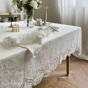 Hot Sale 100% Organic Cotton <b>Table</b> <b>Cloth</b> Set Luxurious Modern Design Multicolored Floral Woven Technique - Product Image 2