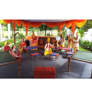 Statues décoratives personnalisées pour mariage Punjabi, prix de gros, statues Punjabi Virsa pour salles de banquet en Irlande et au Royaume-Uni - Product Image 1