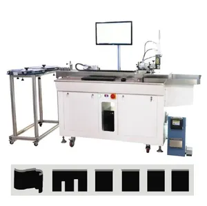 Machine à cintrer les règles en acier matrice d'estampage au laser pour lettres graphiques couteau de coupe d'éponge en tissu de cuir