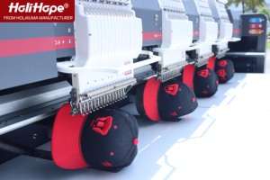 Venta Directa de Fábrica, Máquina de Bordar de 4 Cabezas y 15 Agujas con Computadora y Aro Magnético para Ropa - Product Image 2