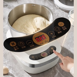 Máy trộn bột mạnh mẽ 5L 7L cho máy trộn điện nhà bếp nặng với móc bột (6.5 QT Bạc) - Product Image 1