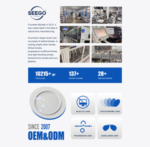 1.56 Full Vision Smart Zoom loin double usage intérieur progressif <span class=keywords><strong>presbytie</strong></span> <span class=keywords><strong>myopie</strong></span> lunettes <span class=keywords><strong>lentilles</strong></span> couleur blanche - Product Image 4