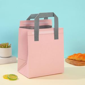 Hot Sales Waterproof Insulated Nonwoven Lunch Cooler Bag Free Sample Takeaway Hot/Cold Food Delivery Disposable Coffee Bag - Product Image 4