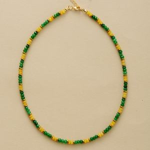 Magnifique collier ras du cou simple à plusieurs couches en pierres semi-précieuses pour femme, bijoux spirituels pour adolescentes - Product Image 2